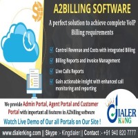A2billing software provide by Dialerking technologies